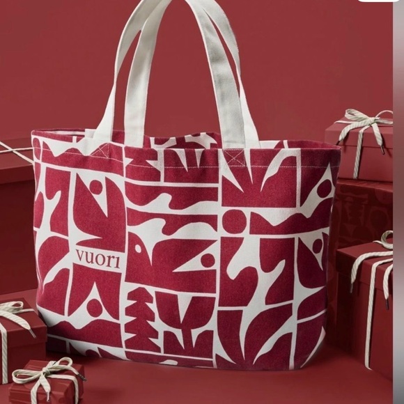 Vuori limited addition holiday Graphic Tote Bag - Picture 2 of 3